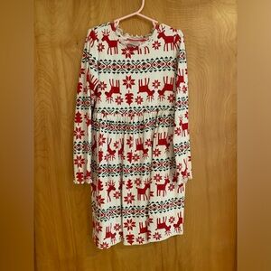 Hanna Andersson holiday dress, size 8